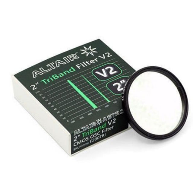 Picture of Altair 2" TriBand Filter V2 CMOS Optimised