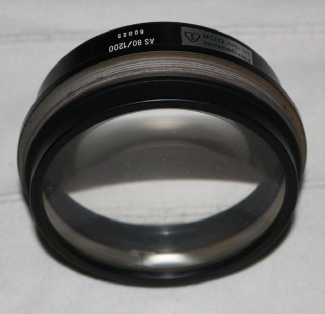 Picture of Zeiss Jena Astro-Objective  AS 80/1200 with Q1 marking