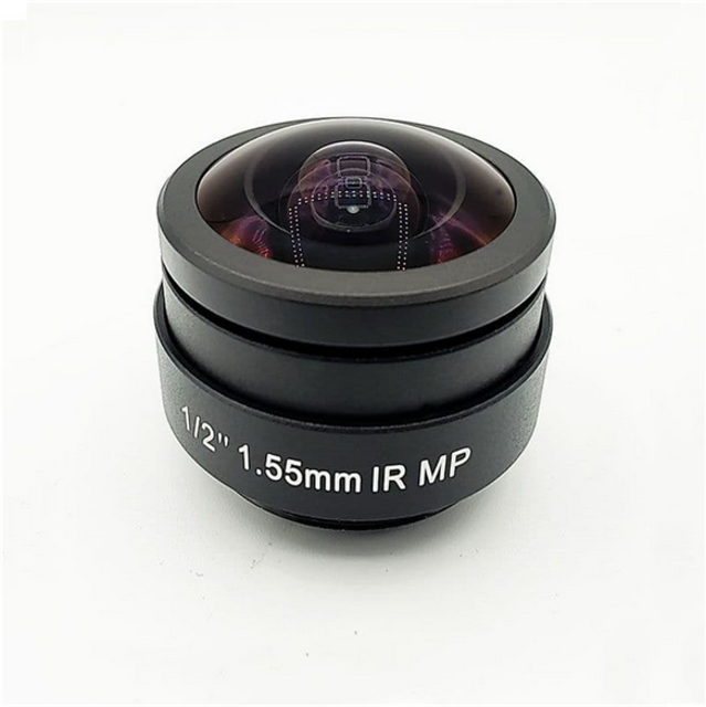 Picture of Allsky camera lens 180 Degree FOV 1/2 1.55mm f2 CS mount for CMOS camera